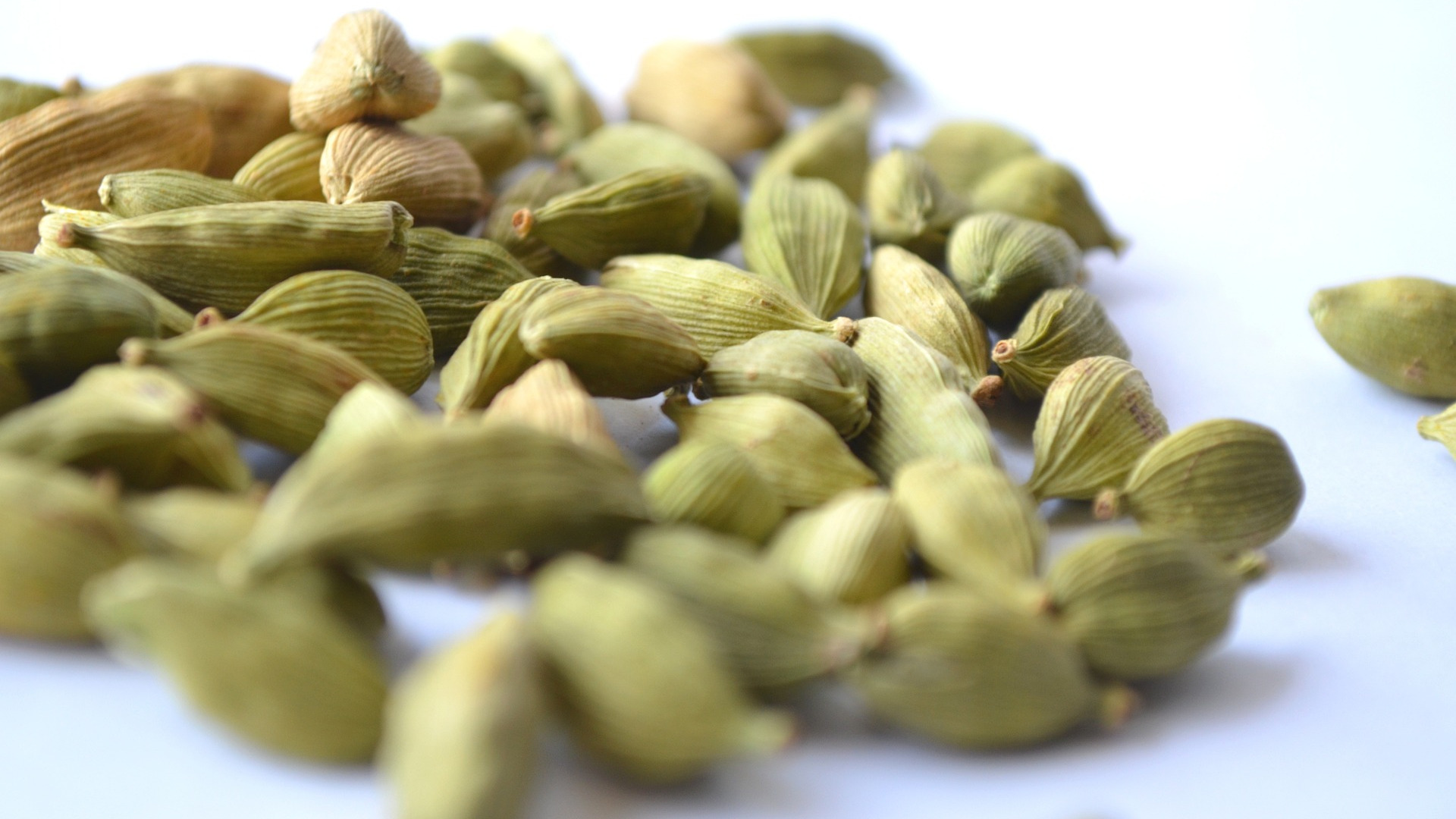 Cardamom Seed Pods are used to make Cardamom Essential Oil