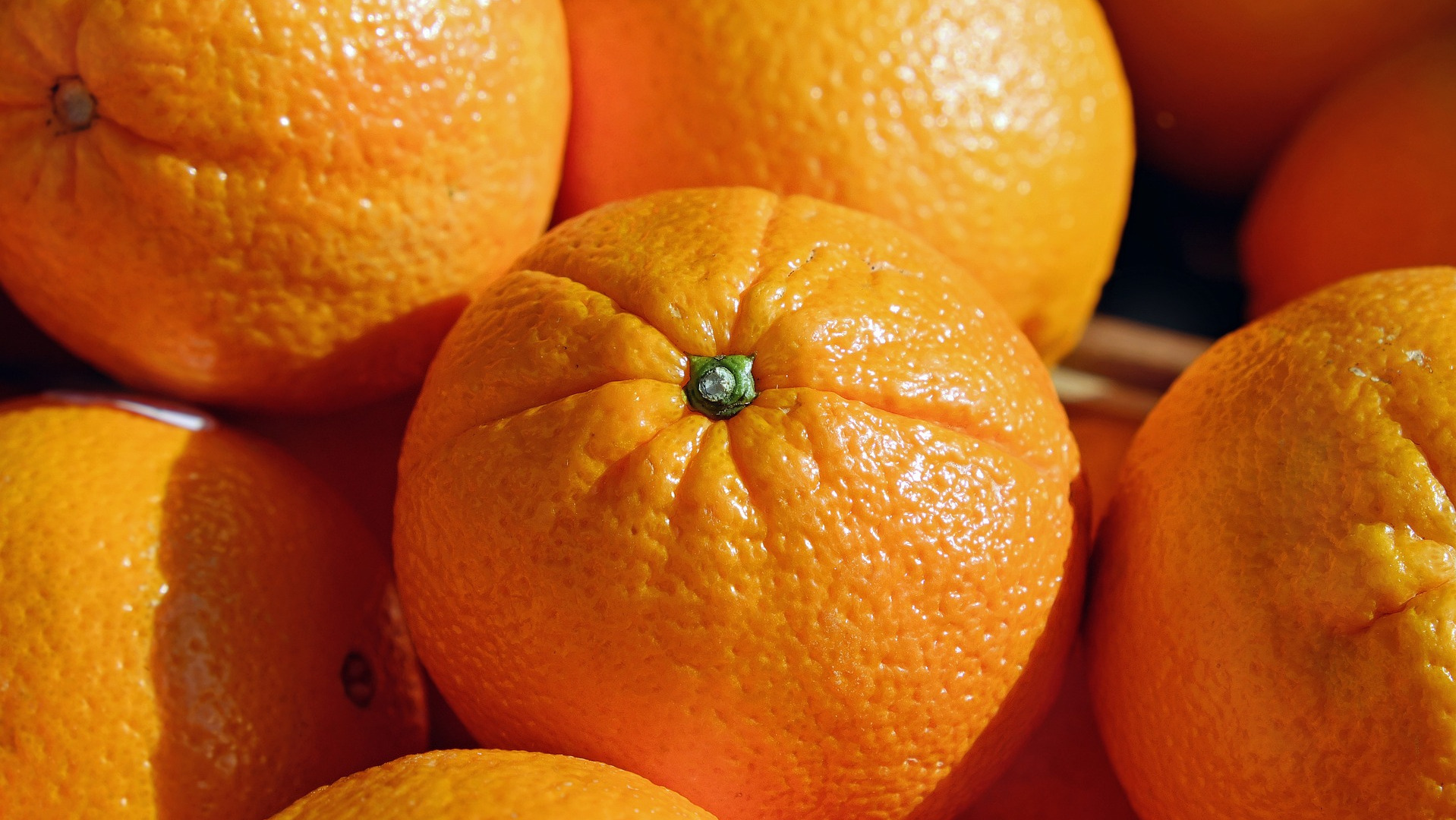 Fresh Oranges used to make Orange Essential Oil