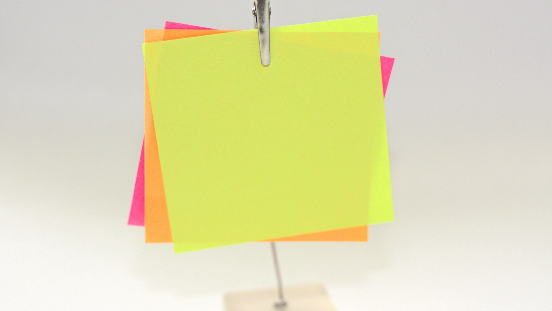 Post It Notes To Contact Us